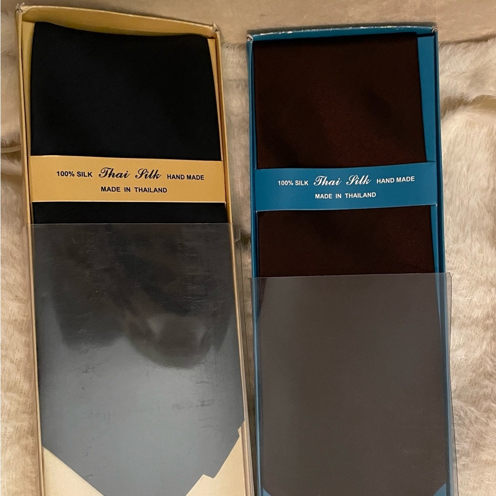 100% Thai Silk unisex ties
